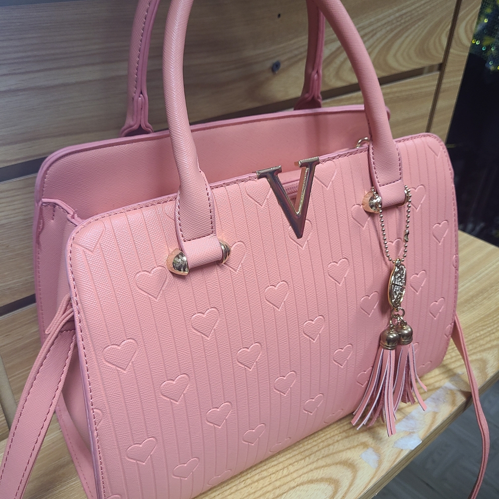 Pink Designer Handbag